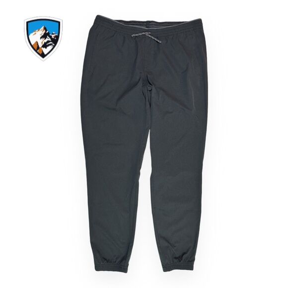Kuhl FreeFlex Jogger Mens Large 34 x 30" Carbon Gray Tapered Stretch Performance - Picture 1 of 12